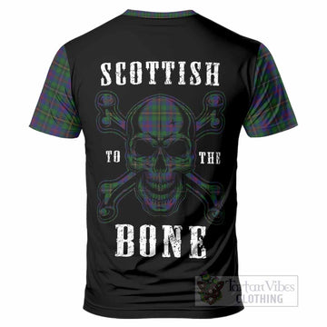Wood Tartan Crest T-Shirt Scottish To The Bone