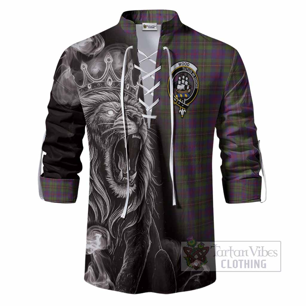 Wood Tartan Ghillie Shirt Roaring Lion Heritage