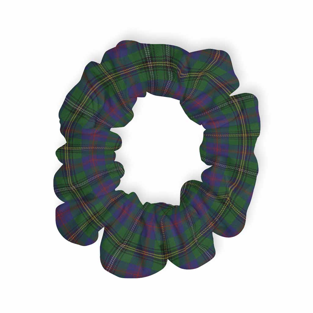 Wood Tartan Hair Scrunchie - Tartan Vibes Clothing