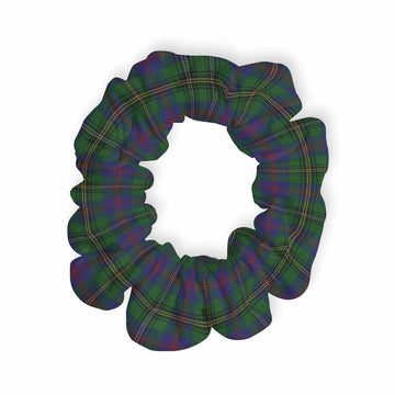 Wood Tartan Hair Scrunchie