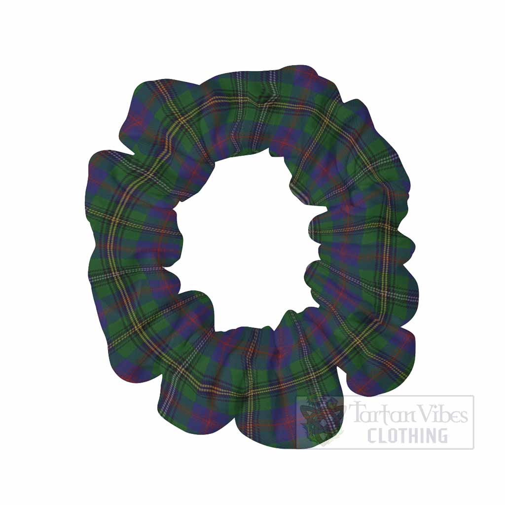 Wood Tartan Hair Scrunchie - Tartan Vibes Clothing