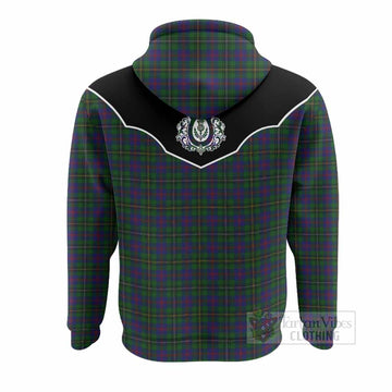 Wood Tartan Hoodie Horseshoe Ornament - Tartan Vibes Clothing