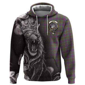 Wood Tartan Hoodie Roaring Lion Heritage