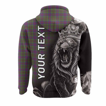 Wood Tartan Hoodie Roaring Lion Heritage