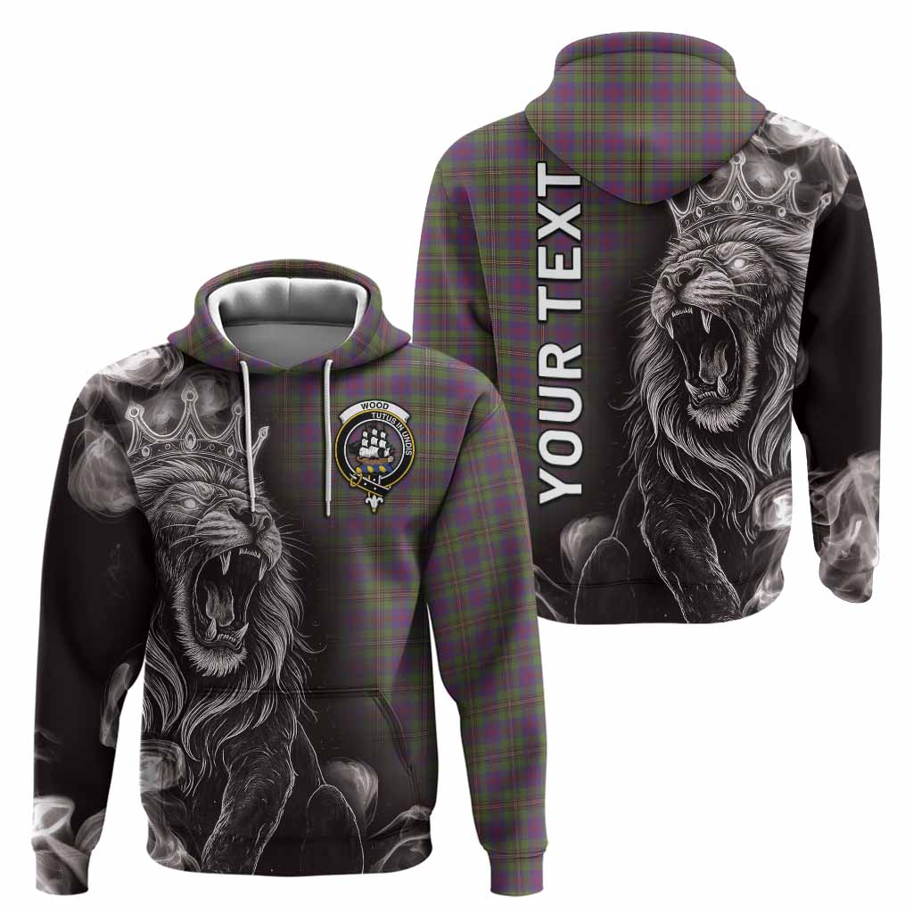 Wood Tartan Hoodie Roaring Lion Heritage