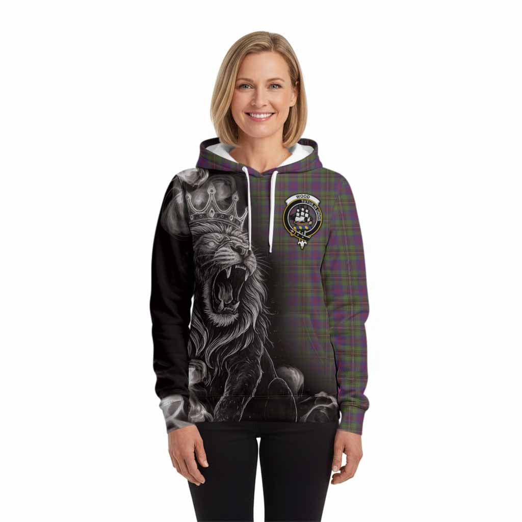 Wood Tartan Hoodie Roaring Lion Heritage