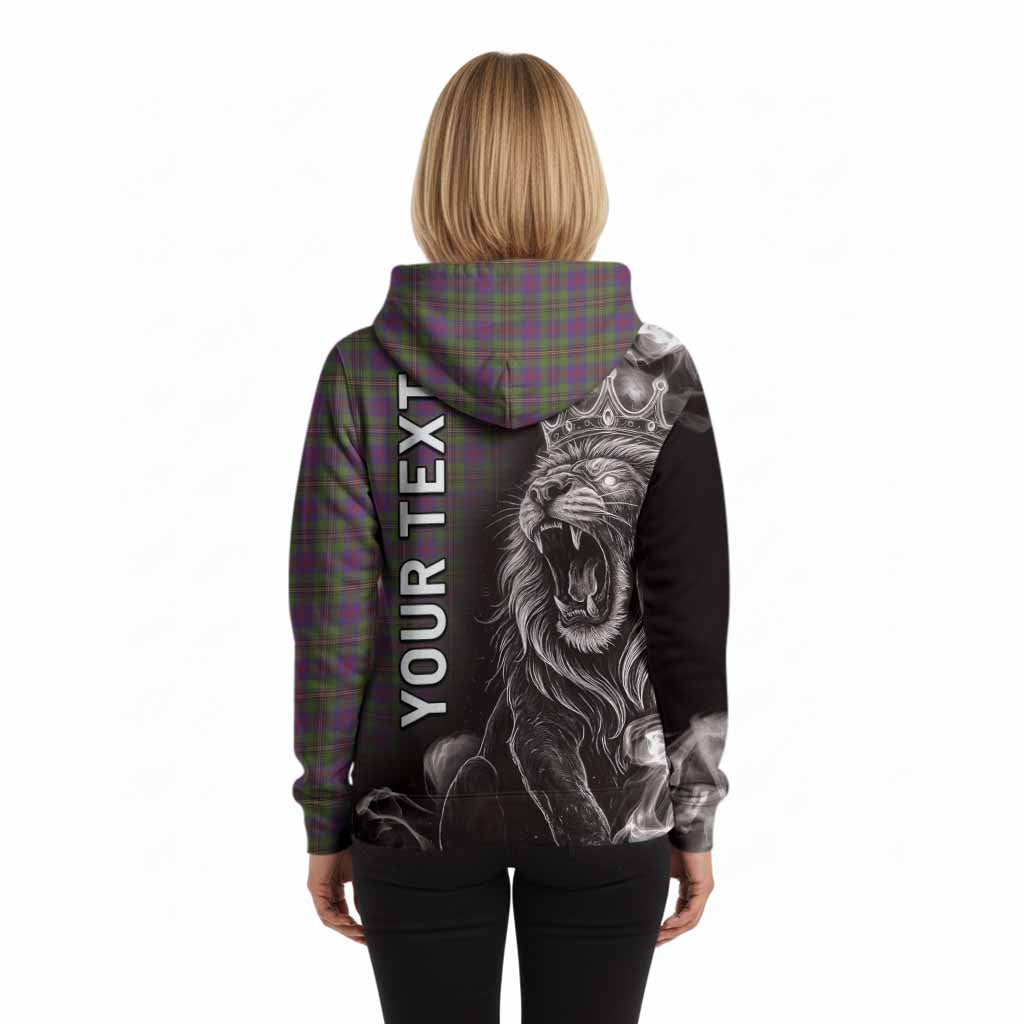 Wood Tartan Hoodie Roaring Lion Heritage