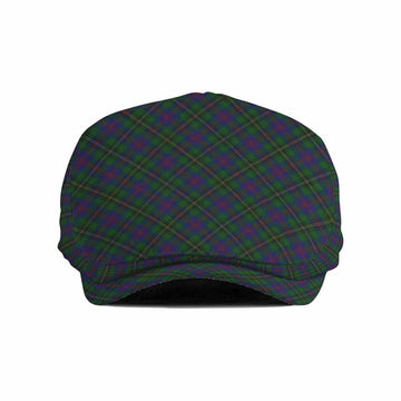 Wood Tartan Flat Cap, Jeff Cap Cross Style