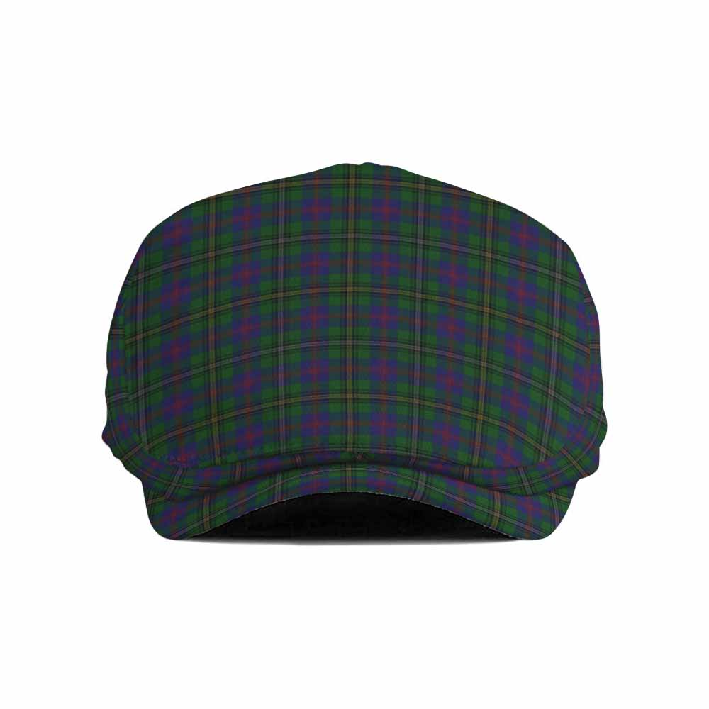Wood Tartan Jeff Cap, Tartan Flat Cap