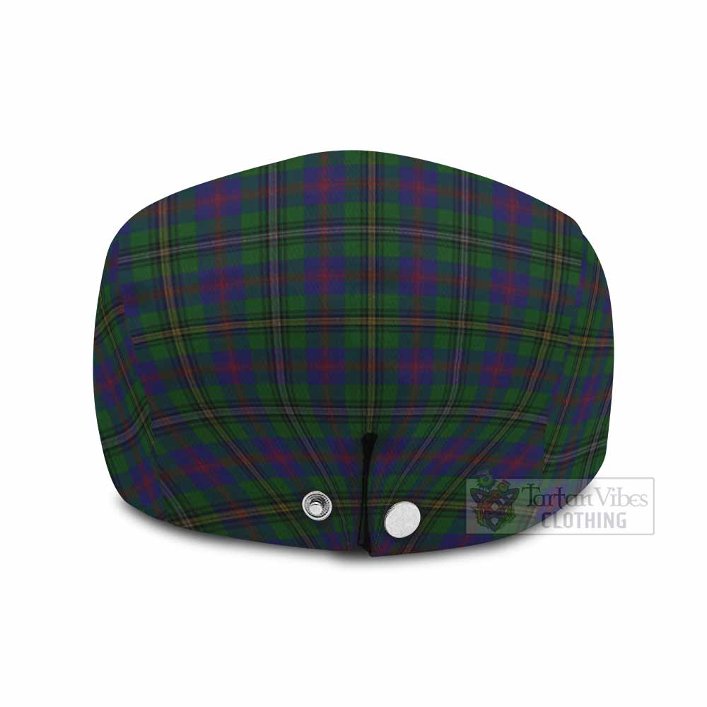Wood Tartan Jeff Cap, Tartan Flat Cap