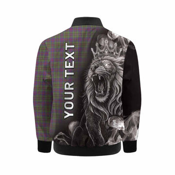 Wood Tartan Kid Bomber Jacket Roaring Lion Heritage