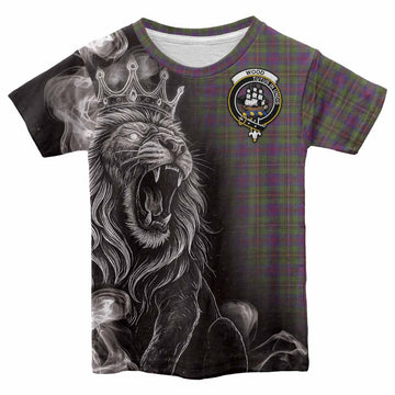 Wood Tartan Kid T-shirt Roaring Lion Heritage