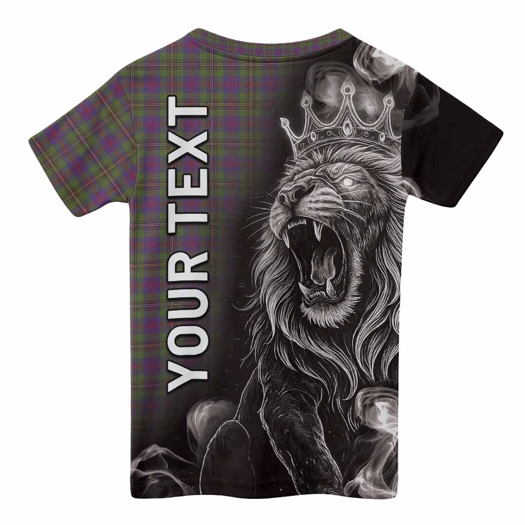 Wood Tartan Kid T-shirt Roaring Lion Heritage