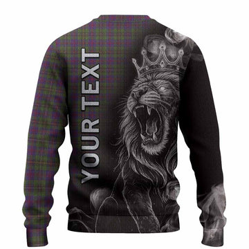 Wood Tartan Knitted Sweater Roaring Lion Heritage