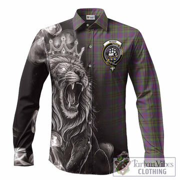 Wood Tartan Long Sleeve Button Shirts Roaring Lion Heritage