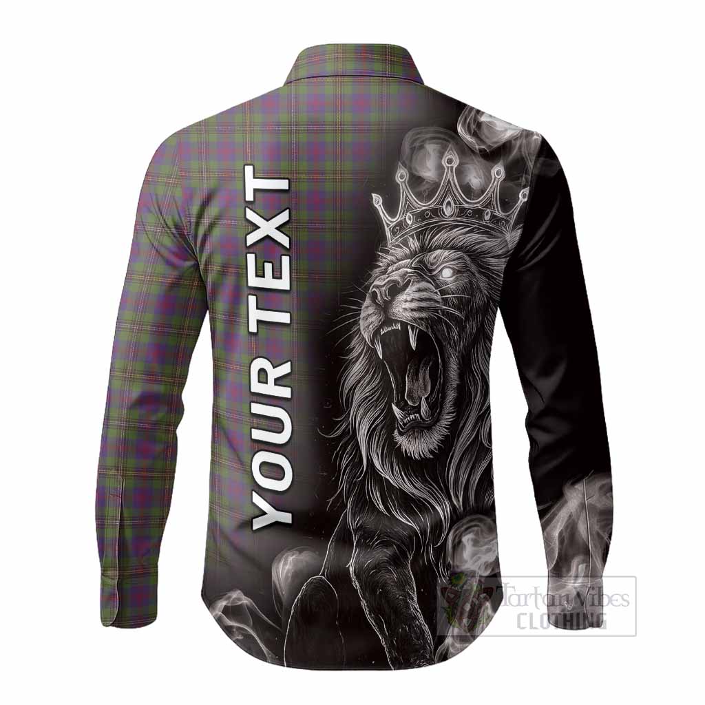 Wood Tartan Long Sleeve Button Shirts Roaring Lion Heritage