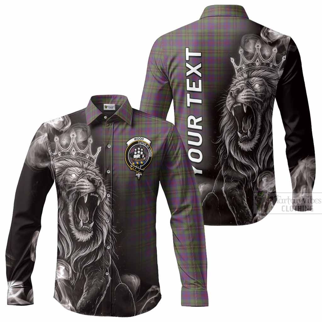 Wood Tartan Long Sleeve Button Shirts Roaring Lion Heritage