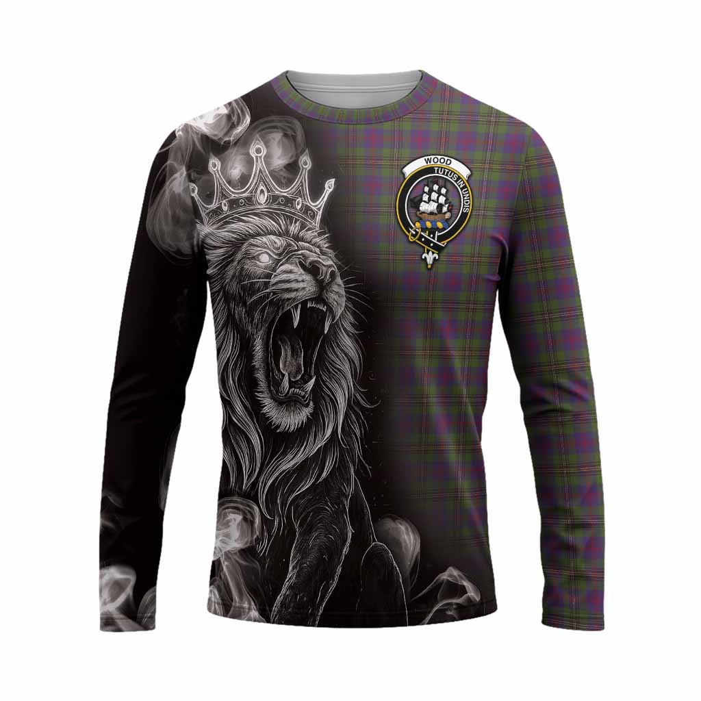 Wood Tartan Long Sleeve T-Shirt Roaring Lion Heritage