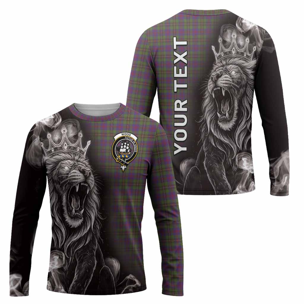 Wood Tartan Long Sleeve T-Shirt Roaring Lion Heritage