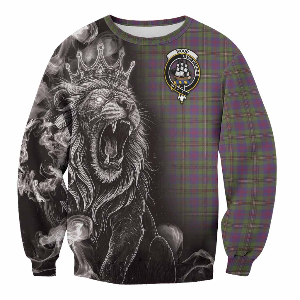 Wood Tartan Sweatshirt Roaring Lion Heritage