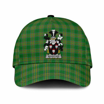 Woodford Irish Clan Tartan Classic Cap with Coat of Arms