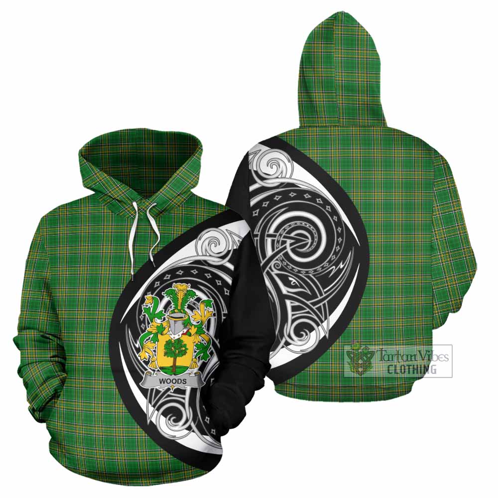 Tartan Vibes Clothing Woods Irish Clan Hoodie Celtic Circle Style