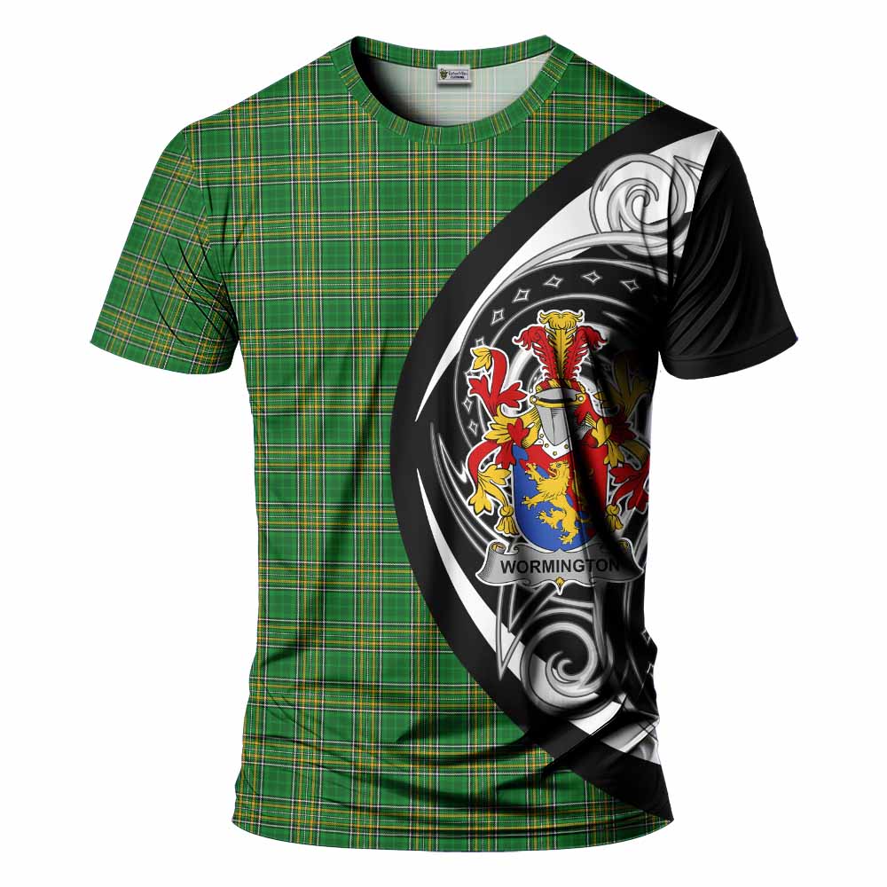 Wormington Irish Clan T-Shirt Celtic Circle Style Kid's Shirt - Tartan Vibes Clothing