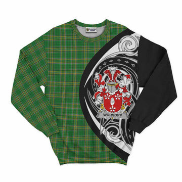 Worsopp Irish Clan Sweatshirt Celtic Circle Style Unisex - Tartan Vibes Clothing
