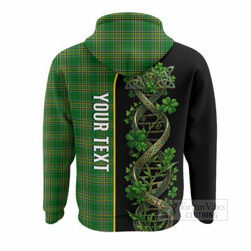 Worthing Irish Shamrock DNA Tartan Hoodie It's In My DNA Pride Art