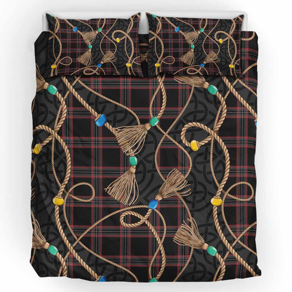 WoS Scottish Tartan Twisted Ropes Stylized Bedding Set UK Bedding Set UK King 91*87 inch - Tartan Vibes Clothing