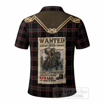 WoS Tartan Polo Shirt Bigfoot Riding The Kelpie Monster