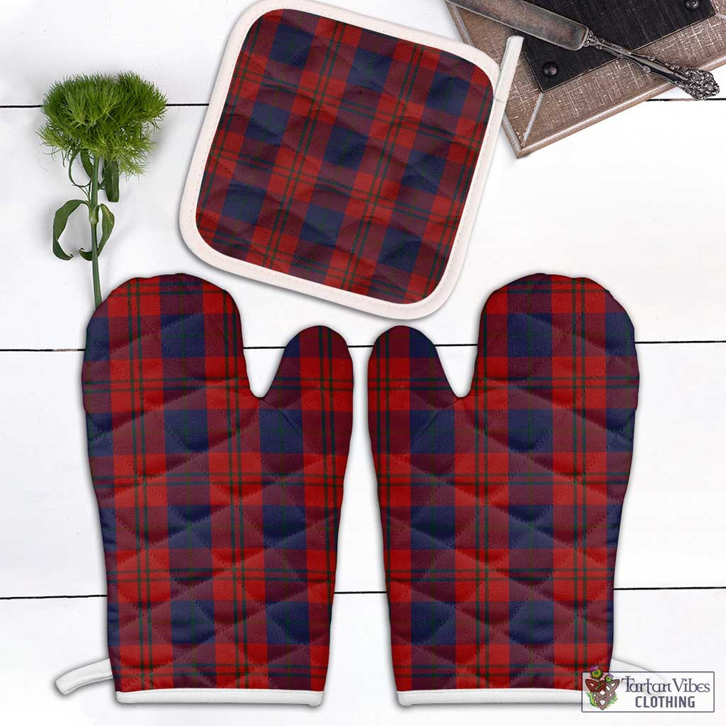 Wotherspoon Tartan Combo Oven Mitt & Pot-Holder Combo 2 Oven Mitt & 1 Pot-Holder Black - Tartan Vibes Clothing
