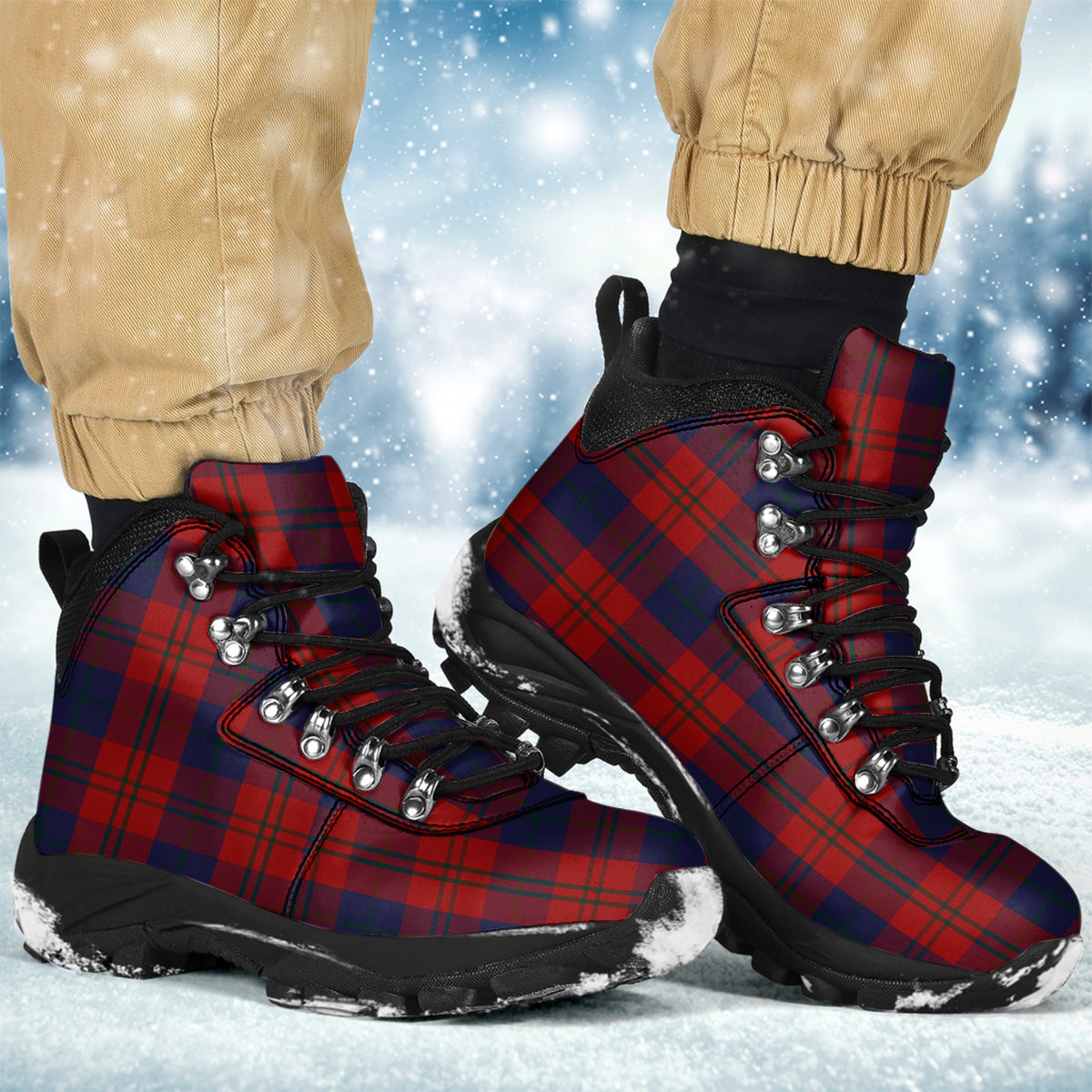 Wotherspoon Tartan Alpine Boots Men's Boots - Tartan Vibes Clothing
