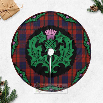 Wotherspoon Tartan Christmas Tree Skirt Scottish Thistle Style Casual Tree Skirts - Tartan Vibes Clothing