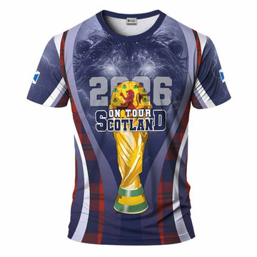 Wotherspoon Scotland Football Tartan T-Shirt Scotland On Tour Trophy Style