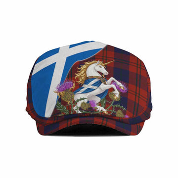 Wotherspoon Scottish Tartan Unicorn Heritage Flat Cap, Jeff Cap