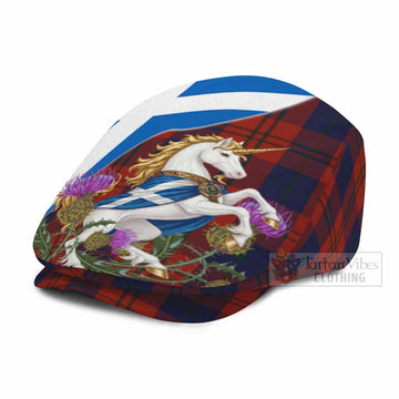 Wotherspoon Scottish Tartan Unicorn Heritage Flat Cap, Jeff Cap