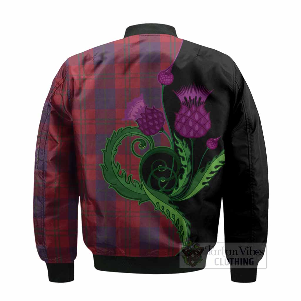 Wotherspoon Tartan Bomber Jacket Traditional Scottish Thistle