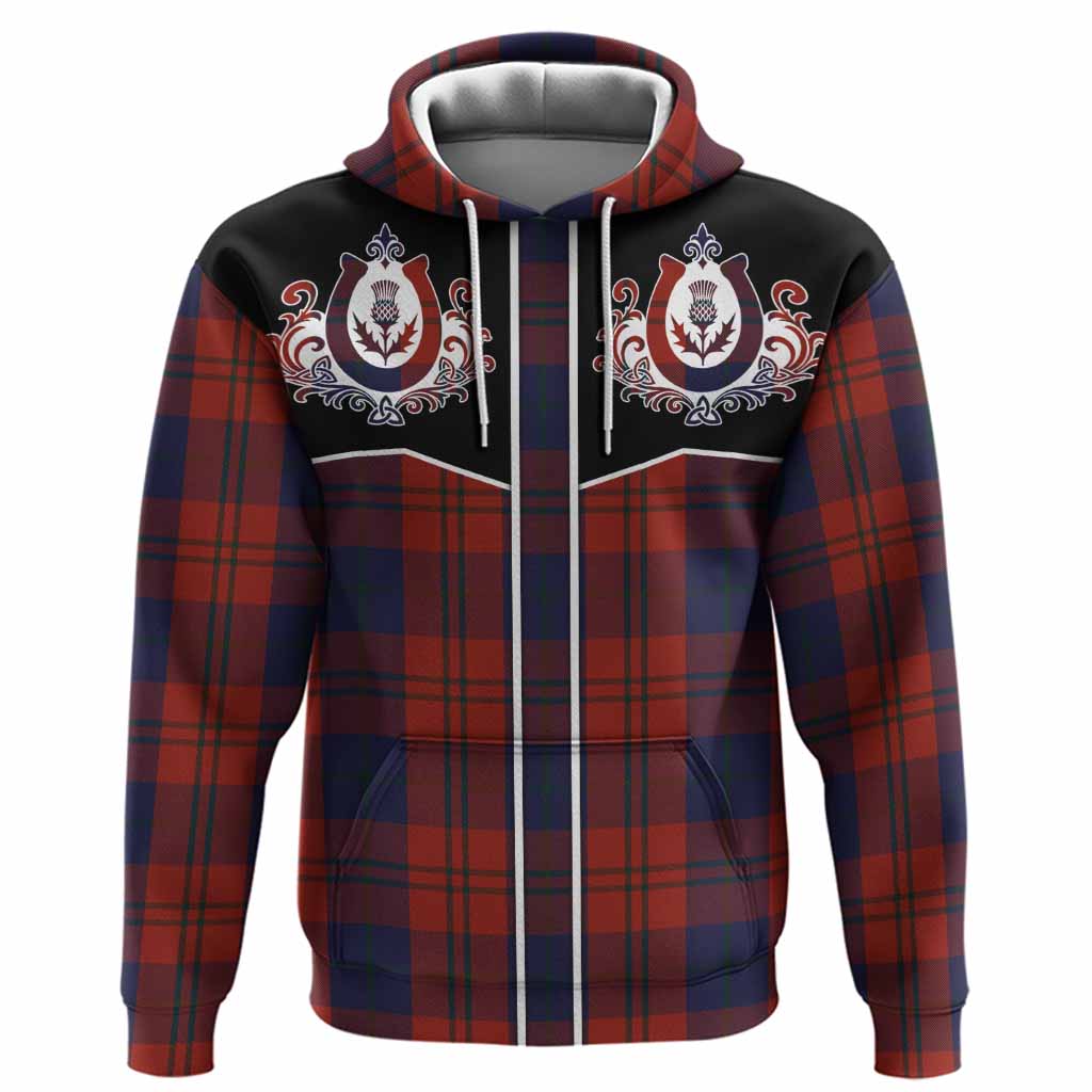 Wotherspoon Tartan Hoodie Horseshoe Ornament Pullover Hoodie - Tartan Vibes Clothing