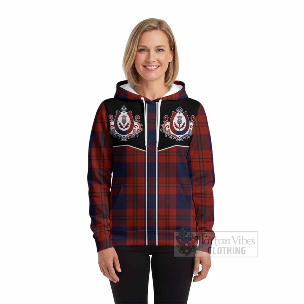 Wotherspoon Tartan Hoodie Horseshoe Ornament - Tartan Vibes Clothing