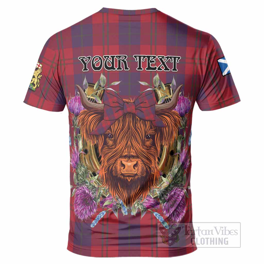 Wotherspoon Tartan T-Shirt Scottish Thistle Heilan Coo