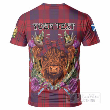 Wotherspoon Tartan T-Shirt Scottish Thistle Heilan Coo