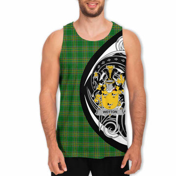 Wotton Irish Clan Men's Tank Top Celtic Circle Style