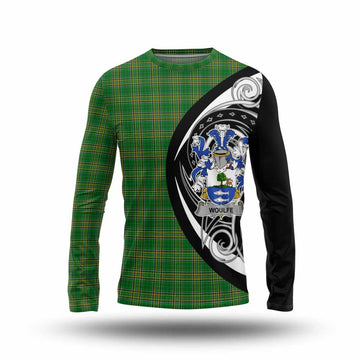 Woulfe Irish Clan Long Sleeve T-Shirt Celtic Circle Style Unisex - Tartan Vibes Clothing