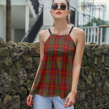 Wren Tartan Loose Halter Neck Camisole Women - Tartan Vibes Clothing