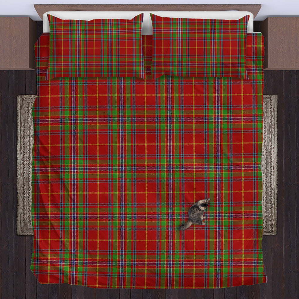 Wren Tartan Bedding Set UK Bedding Set - Tartan Vibes Clothing