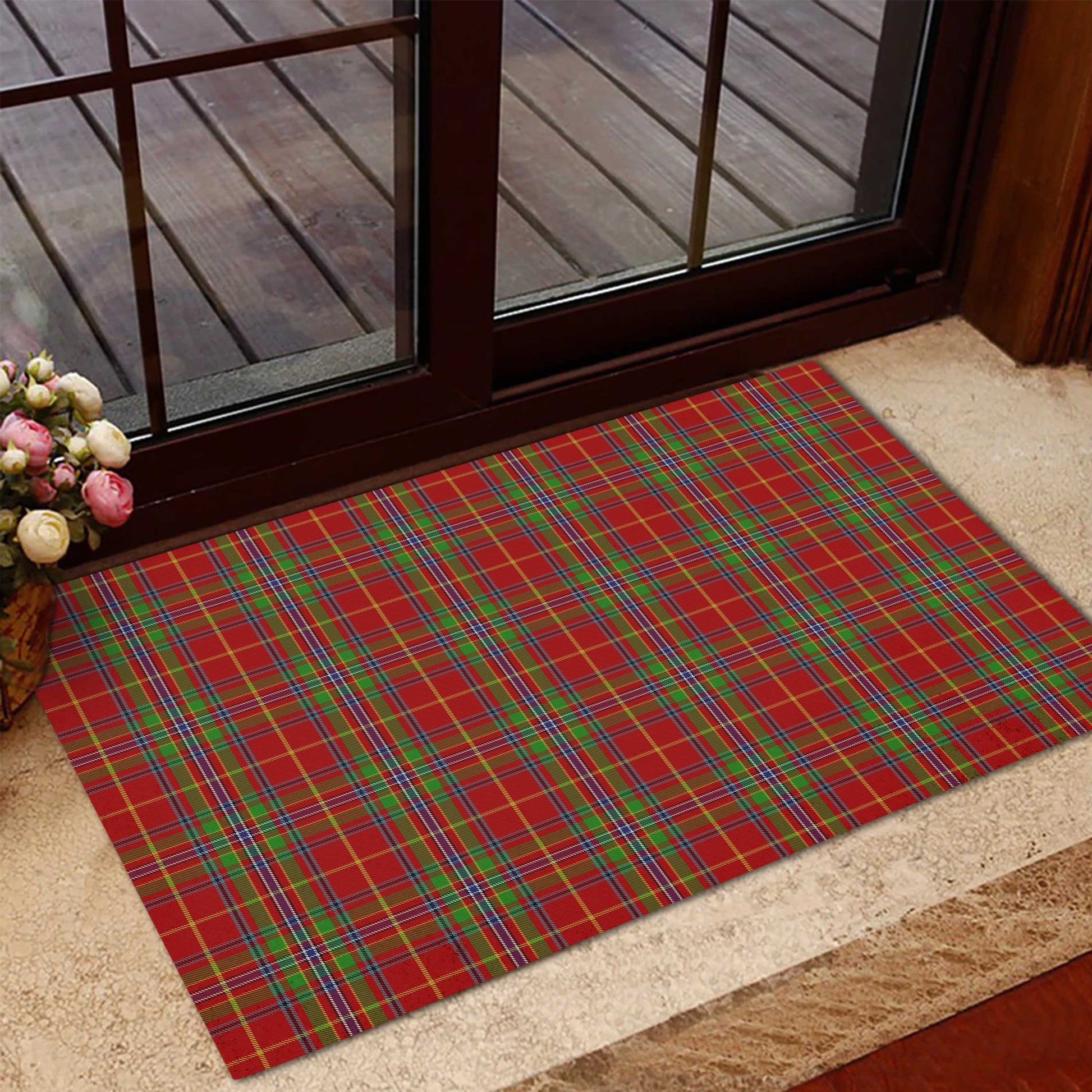 Wren Tartan Rubber Doormat L 60*90cm - Tartan Vibes Clothing