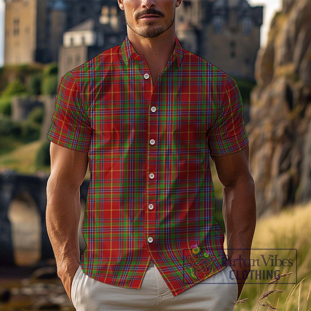 Wren Tartan Cotton Hawaiian Shirt Kid - Tartan Vibes Clothing