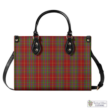 Wren Tartan Luxury Leather Handbags L - Tartan Vibes Clothing
