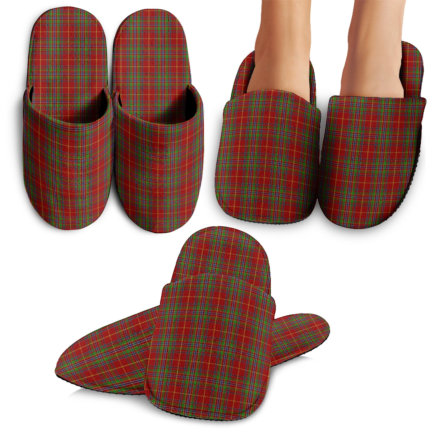 Wren Tartan Home Slippers - Tartan Vibes Clothing